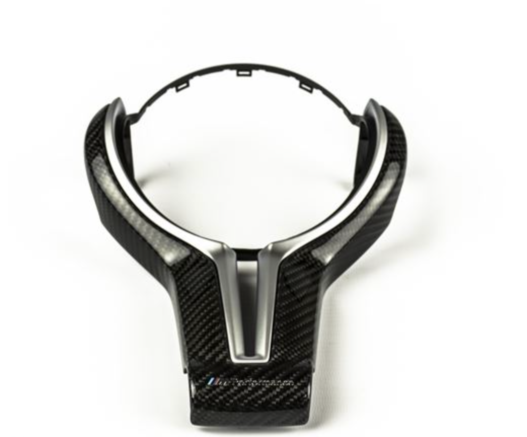 BMW F80 OEM M Performance Carbon Fiber Sport Steering Wheel Insert
