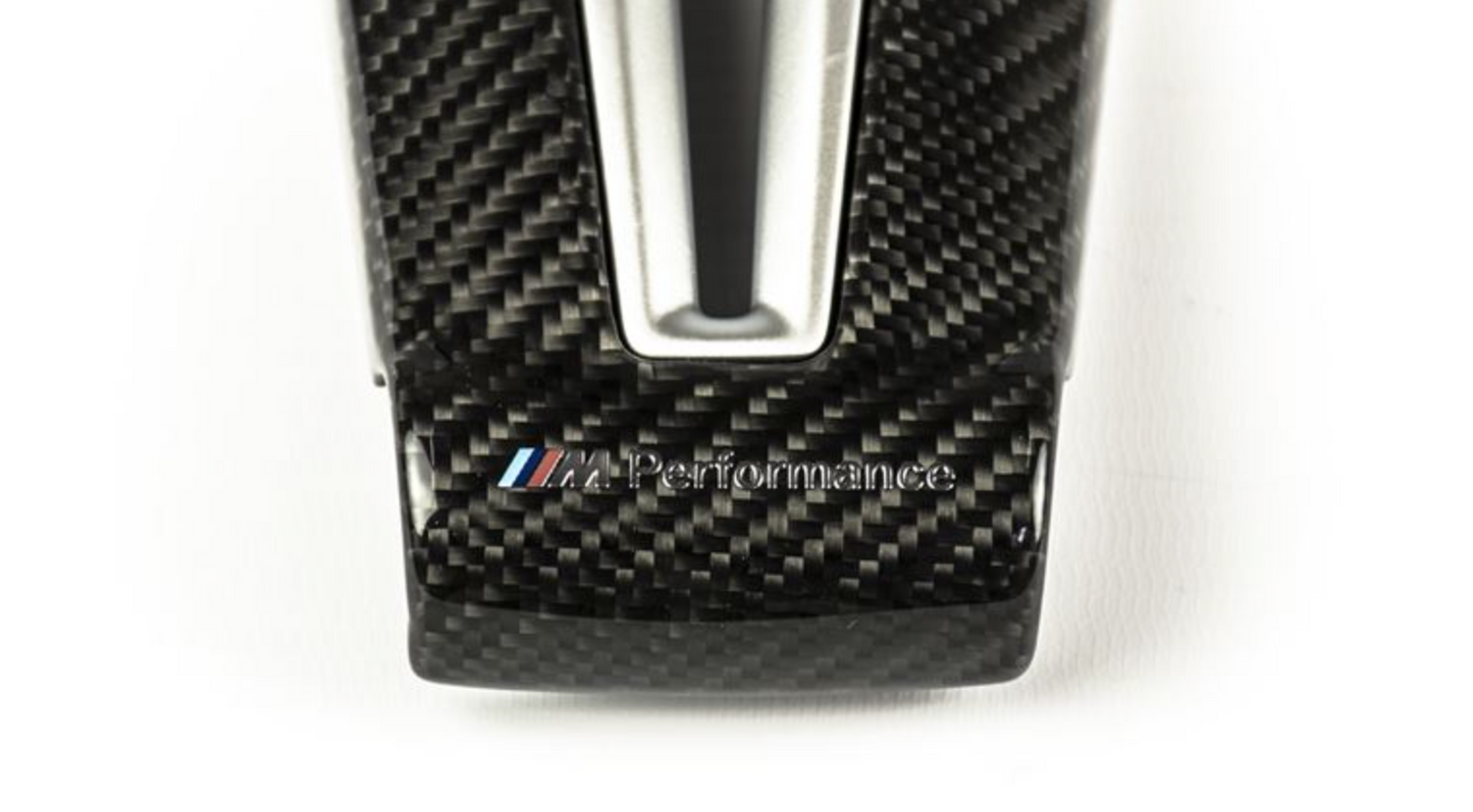 BMW F80 OEM M Performance Carbon Fiber Sport Steering Wheel Insert