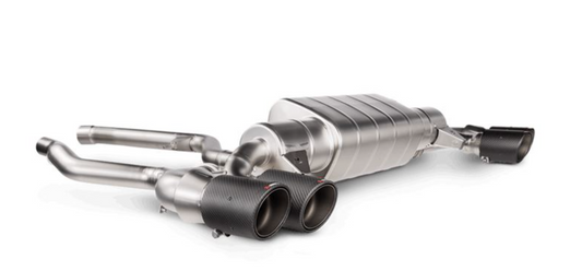 BMW G20/G22 Akrapovic Slip-On Line Sport Rear Silencer, Titanium