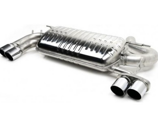 BMW F3x Eisenmann Rear Sport Muffler- Quad Tip, 76 mm